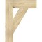 Ekena Millwork Traditional Block Rough Sawn Bracket, Douglas Fir, 6"W x 24"D x 32"H BKT06X24X32TRA05RDF - alternate 4